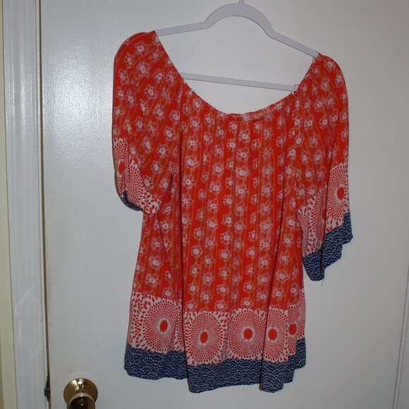 Bobeau Peasant Blouse - Picture 2 of 2